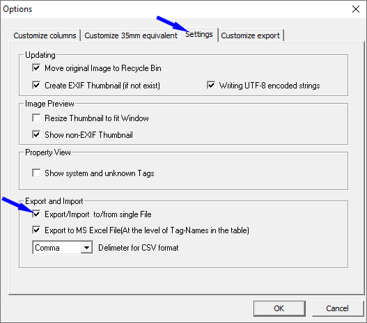 Export to a single Excel file