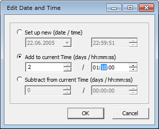 Add or subtract several days for exif date in Exif Pilot