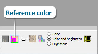Reference Color button