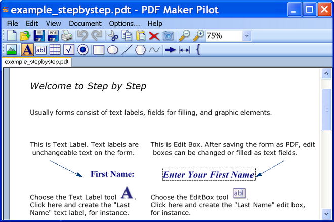 Screenshot for PDF Maker Pilot 2.3.1046