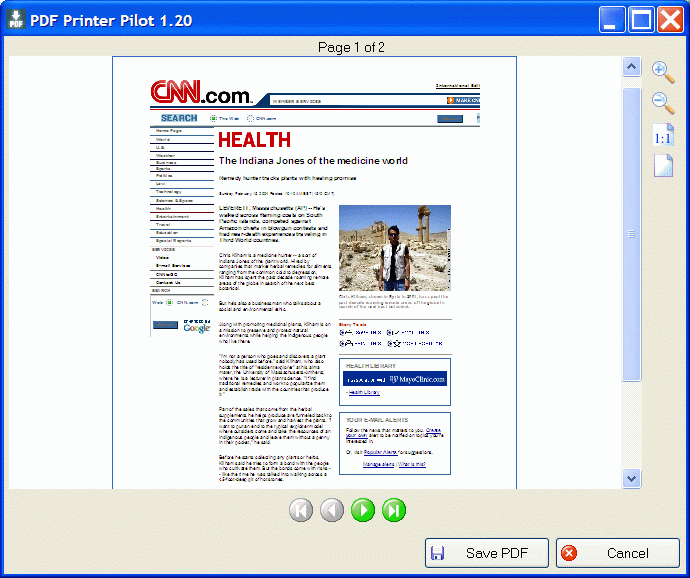 Screenshot for PDF Printer Pilot Pro 1.42
